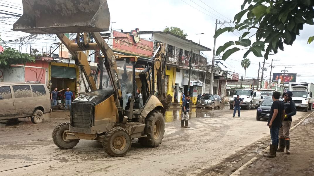 El Gobierno de México brinda apoyo y protección a las comunidades afectadas por las intensas lluvias