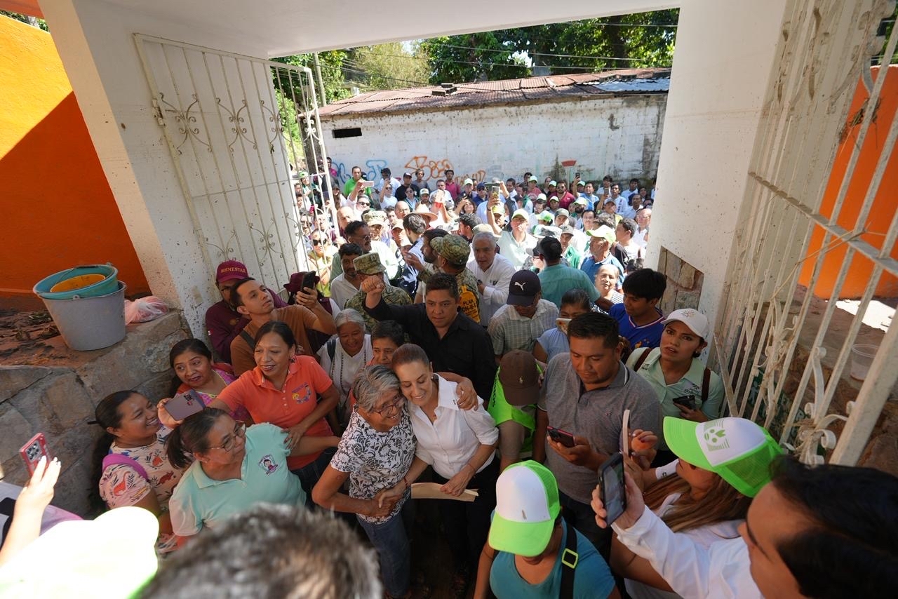 El Gobierno de México brinda apoyo y protección a las comunidades afectadas por las intensas lluvias