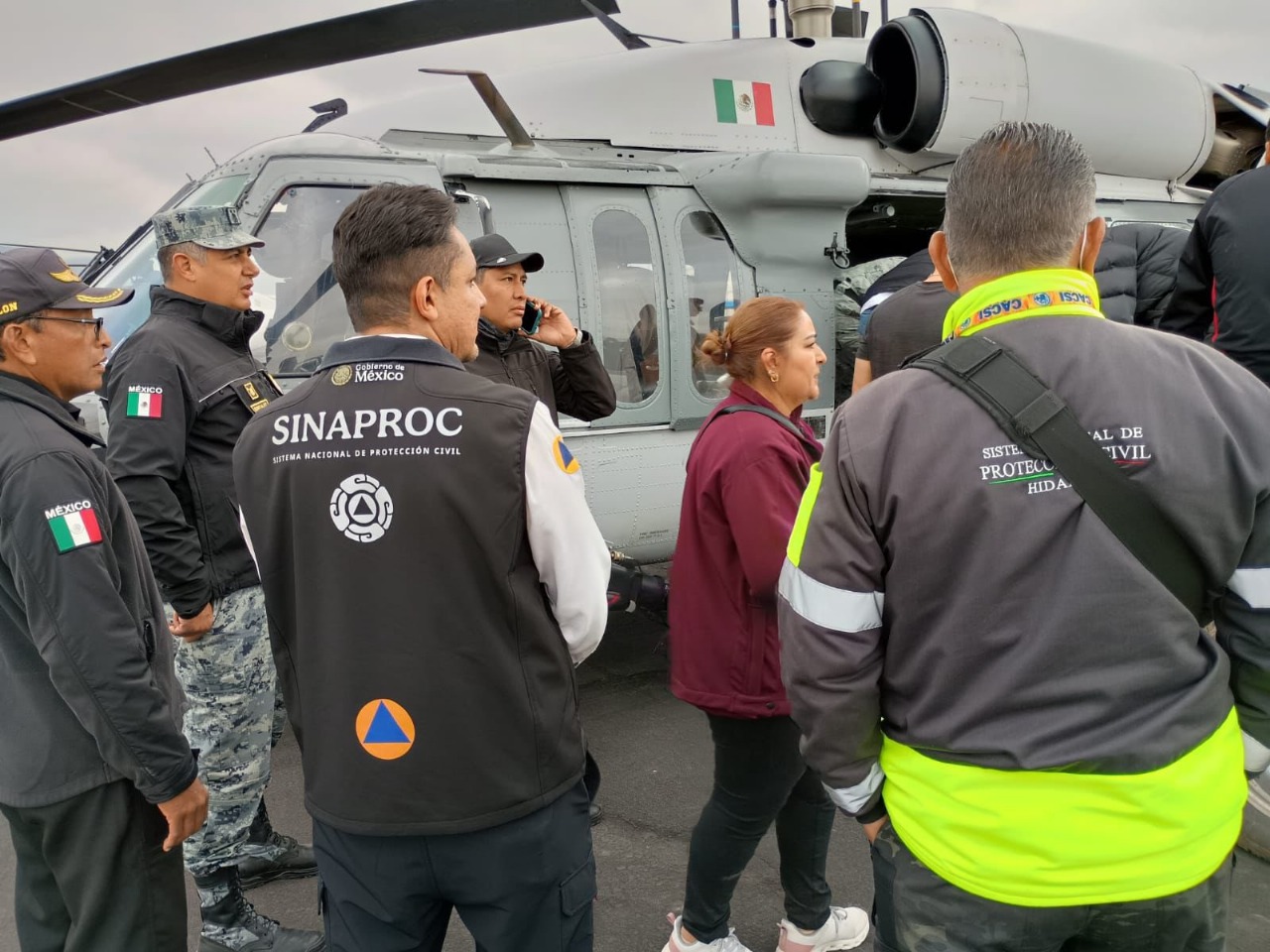 Gente Reforma, Coordinacion Nacional de Protección Civil